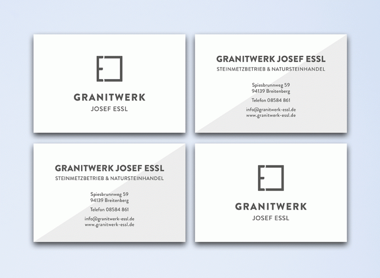 Granitwerk Josef Essl – Corporate Design