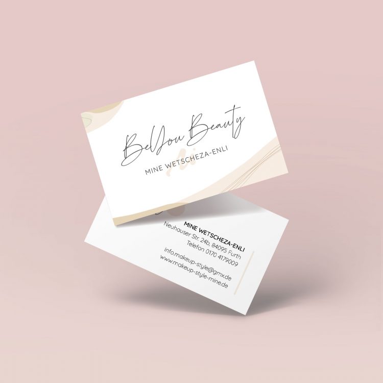 Beyou Beauty – Logo Redesign, Visitenkarten und Preislisten