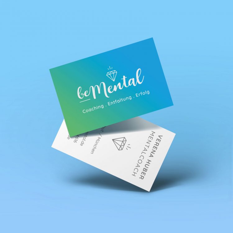 BeMental – Logo, Visitenkarten und Flyergestaltung