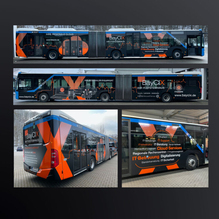 Baycix – Stadtbusbeklebung