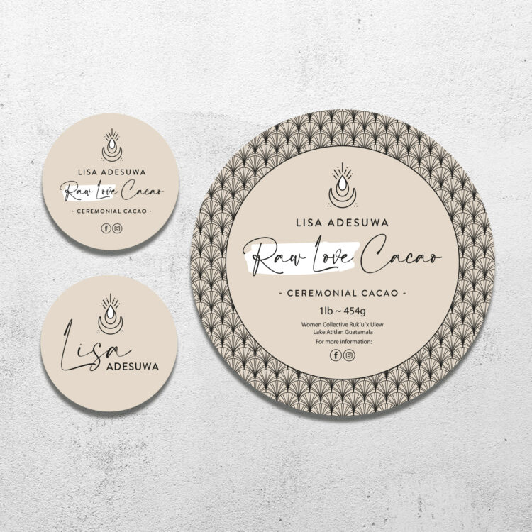 Lisa Adesuwa – Coaching –  Logo- und Aufkleberdesign